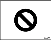 When you see the safety symbol shown above, it means: “Do not...”; “Do not