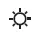 Digital Rear-view Mirror display brightness adjustment icon