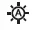 Automatic anti-glare function setting icon