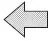 Shift lever movement while pressing the shift release button