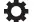 Multi-information display vehicle settings menu icon