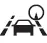 Driving support system information menu icon