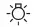 Headlight switch control symbol