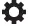 Meter customization settings icon on the multi-information display