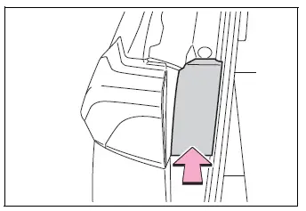 Rear turn signal access cover reinstalled securely