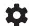 Meter display type settings icon on the multi-information display