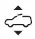 Panoramic moon roof open and close switch symbol