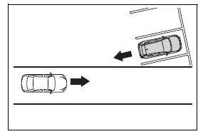 RCTA detection limitations while reversing a Toyota RAV4