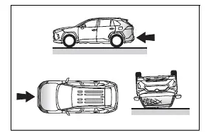 Toyota RAV4 frontal, rear, and rollover impacts that may not deploy side airbags