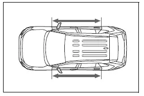 Damaged Toyota RAV4 door area requiring side airbag system inspection