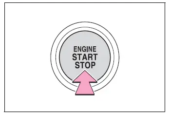 Push-button engine switch emergency shutdown procedure