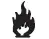 Flammable refrigerant warning symbol