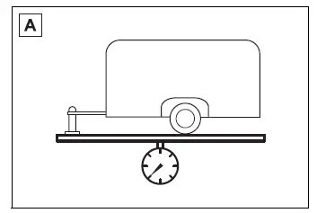 Braked trailer weight rating without the towing package