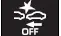 Pre-collision system warning light symbol