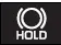 Brake hold standby indicator symbol
