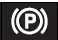 Canadian parking brake indicator symbol