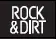 Rock and dirt driving mode indicator symbol