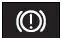 Yellow brake system warning light symbol