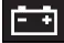 Charging system warning light for vehicles with 12.3-inch display