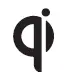 Qi wireless charging standard logo