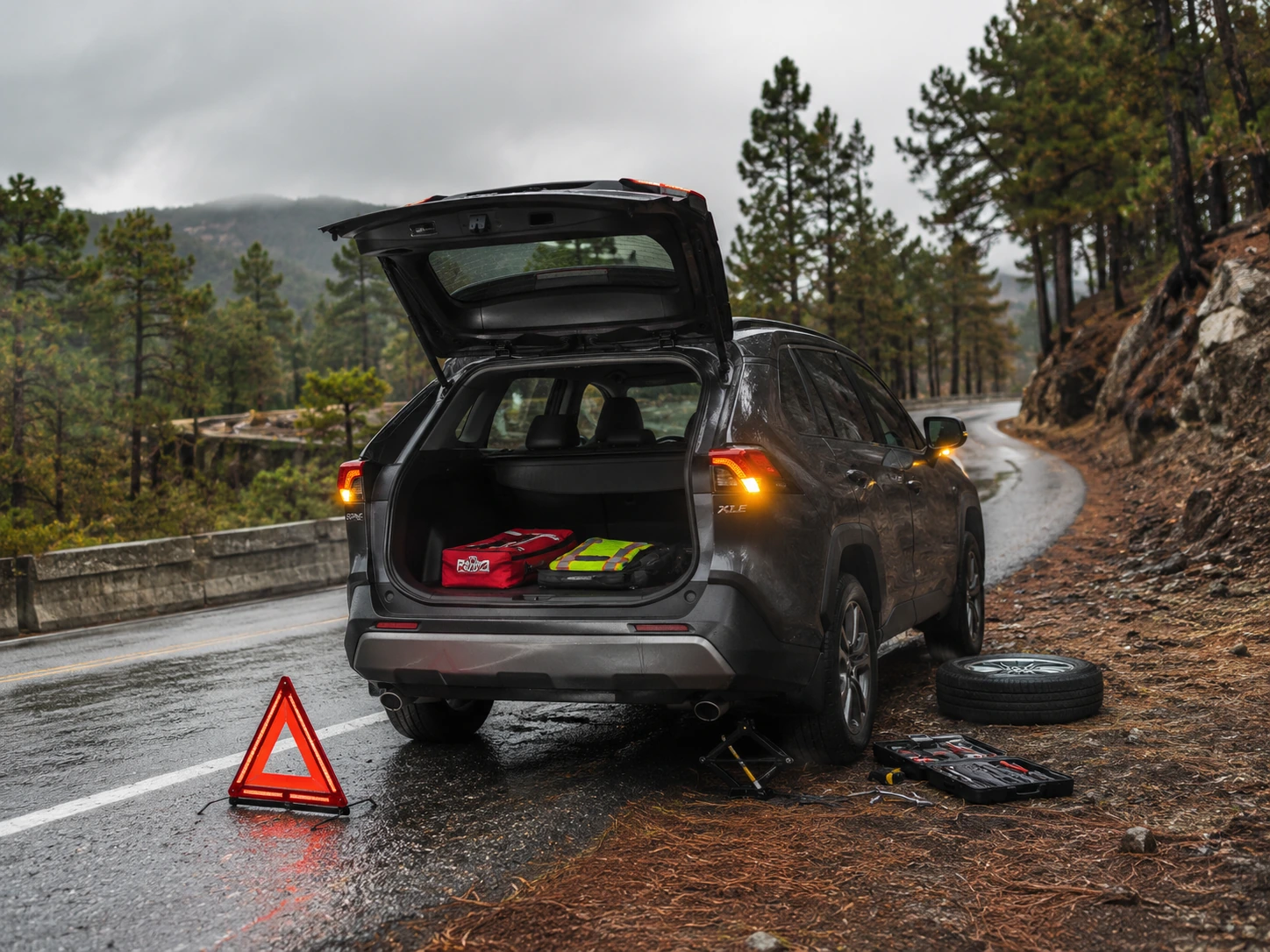 Toyota RAV4 emergency procedures and practical information