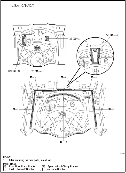 Rear floor side panel extension (ASSY)