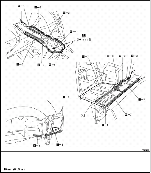 Rear floor side panel extension (ASSY): Hatchback