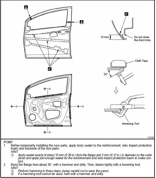 Center body pillar (CUT): Sedan