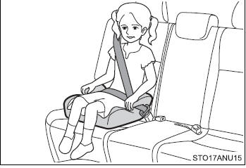 ■Selecting an appropriate child restraint system