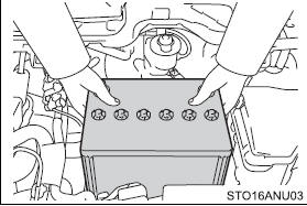 ●The battery is recharged or replaced when the vehicle is locked.