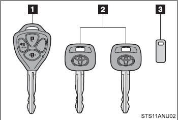 Master key (with a wireless remote