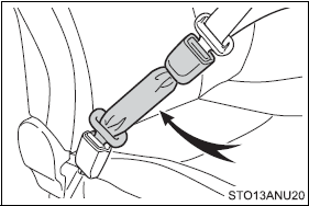 If your seat belts cannot be fastened securely because they are not long enough,