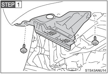 Remove the screws.