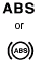 Anti-lock brake system warning light*1