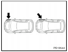 The SRS side airbag and curtain shield airbag system may not activate if the