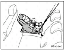 (A) INFANT SEAT INSTALLATION