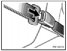 4. To remove the convertible seat, press the buckle release button and allow