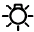 Headlight low beam indicator light