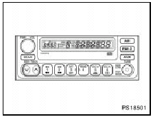 Type 1: AM·FM radio (with cassette and compact disc changer controller)