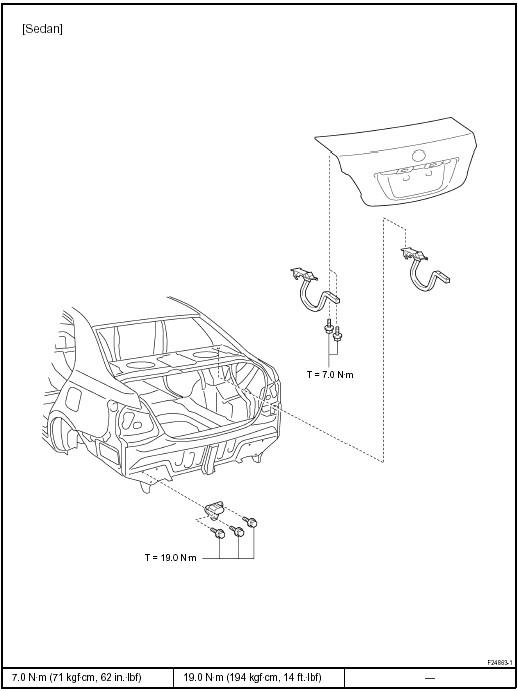 Rear floor sidemember (ASSY): Sedan