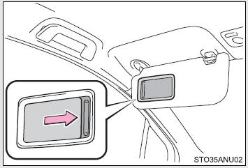 Slide the cover to open.