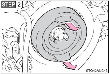 Remove the rubber cover.